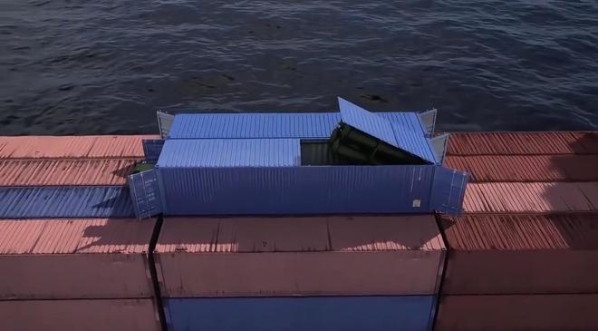 民用货轮变武库舰？60个大垂发还带相控阵雷达。这是要搞啥(图2)